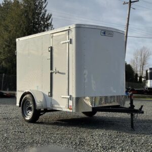 5x8 Rambler enclosed cargo trailer for sale