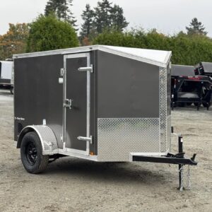 5x8 V-series enclosed cargo trailer for sale