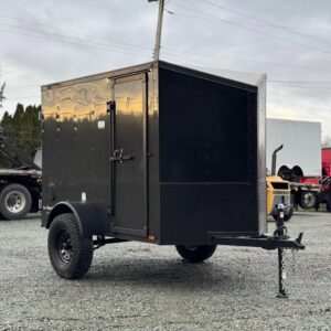 5x8 Enclosed cargo trailer for sale