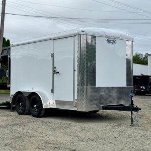 7x12 Enclosed cargo trailer for sale
