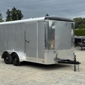 7x14 Tailwind barn doors enclosed cargo trailer for sale