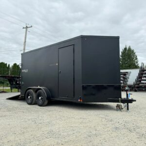 7x14 Ramp door enclosed cargo trailer for sale