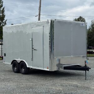 8.6x16 V-series enclosed cargo trailer for sale