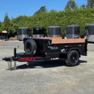 5x8 Single axle dump trailer for sale