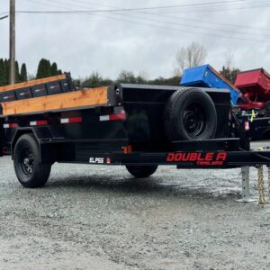 5x10 Single axle dump trailer for sale