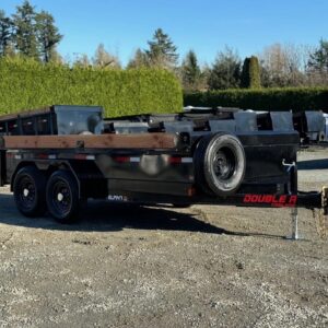 7x14 Tandem axle dump trailer for sale