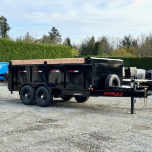 7x14 Dump trailer for sale