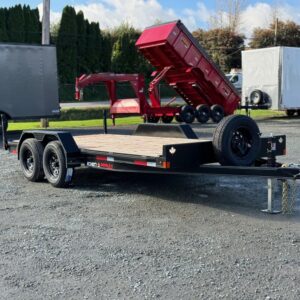 16ft lowdeck flatdeck trailer for sale