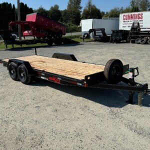 20ft flatdeck lowdeck equipment trailer for sale