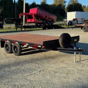 16ft Medium duty deckover trailer for sale