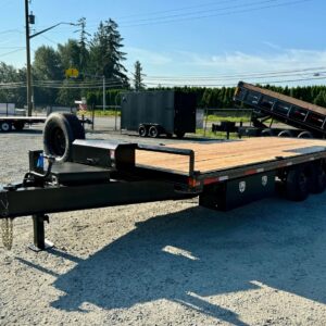 22ft Deckover tilt deck trailer for sale