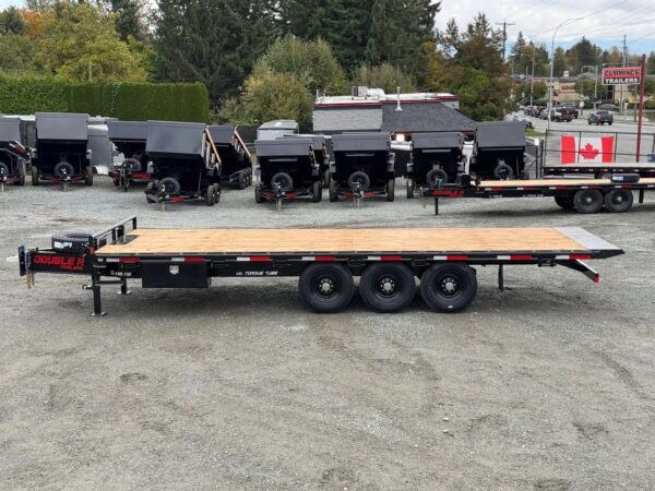 24′ Double-A Deck Over Hydraulic Tilt Deck (24,000LBS GVW – 3:7K Axles)