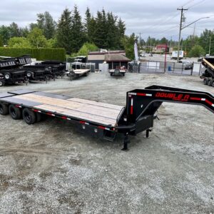 30' Tri-Axle deck-over trailer for sale