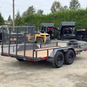 7x14 tandem axle utility trailer for sale