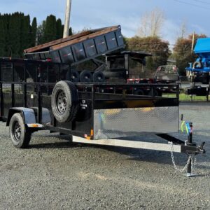 6x12 single axle utility trailer for sale