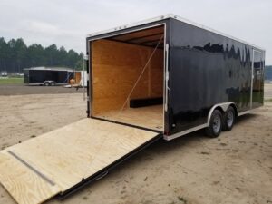 Ramp Door vs. Barn Doors on Enclosed Cargo Trailers: Which Is Right for You?
